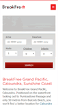Mobile Screenshot of breakfreegrandpacific.com.au